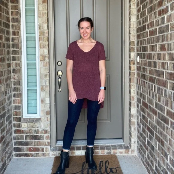 Cotton On Maroon Tunic Top - Picture 3 of 4